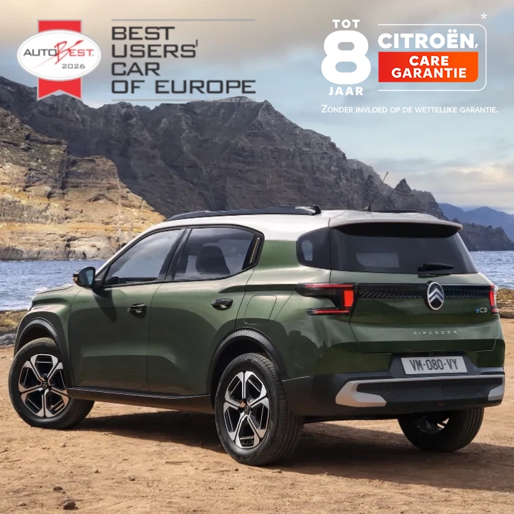 New ë-C3 Aircross in a forest