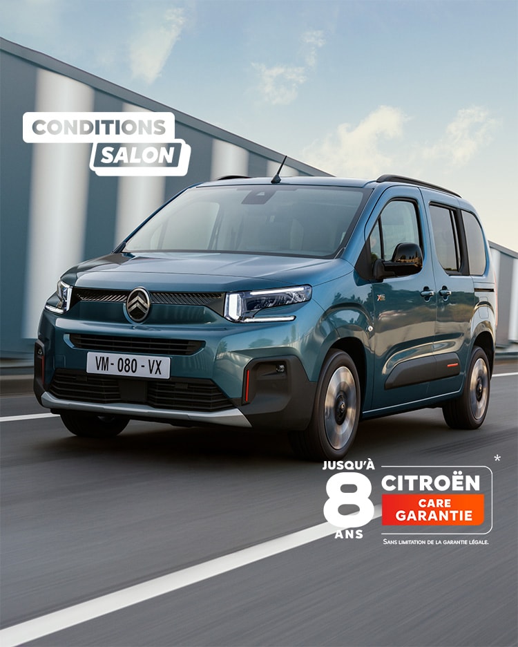 New ë-Berlingo on a highway