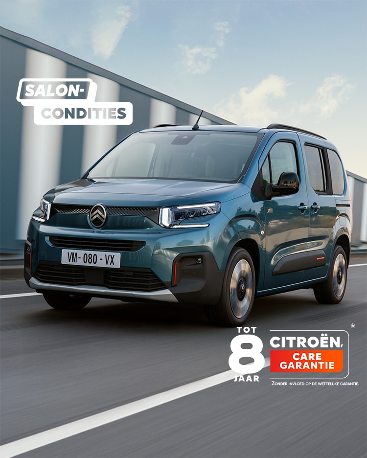 New ë-Berlingo on a highway