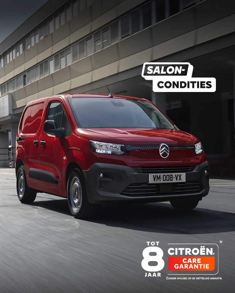 new red Berlingo Van