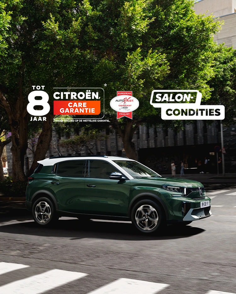 C3 Aircross parked in the city