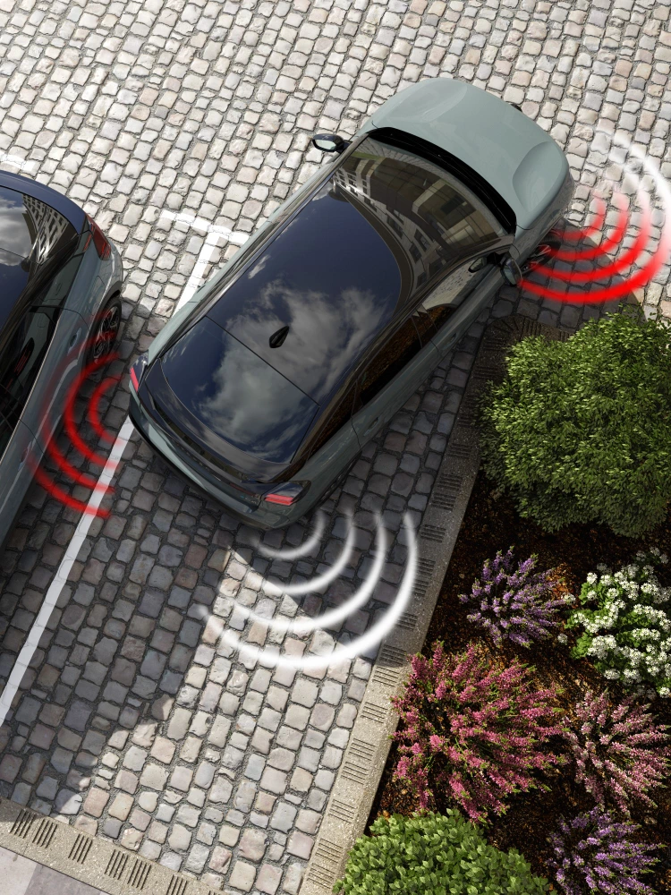 Topview C4 met voor- en achtersensoren, zicht, veiligheid en technologie voor een premium en zelfverzekerde parkeerervaring