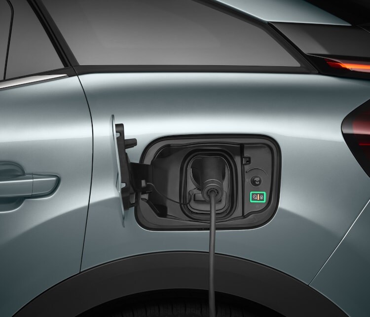 Citroën ë-C4 зарядный люк