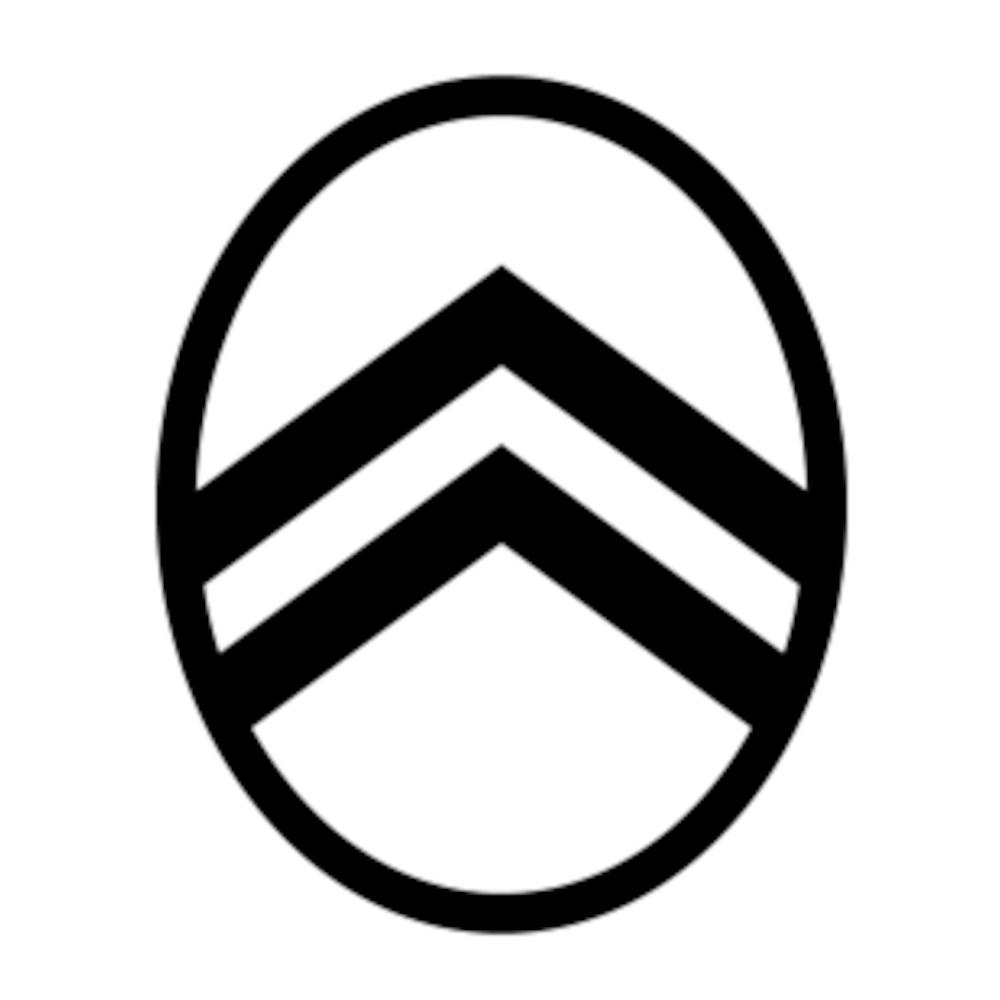 Le logo de l’application MyCitroën montre la connectivité, la technologie, les fonctions de télécommande et une commodité améliorée
