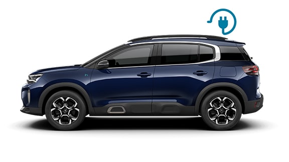 New C5 Aircross bleu